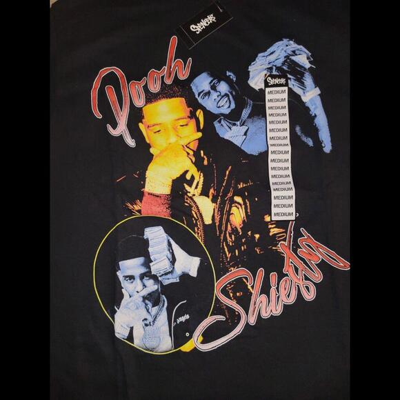 Spencers Size M Pooh Shiesty Graphic Rap T Shirt Pooh Shiesty Tee Shirt - Picture 2 of 4